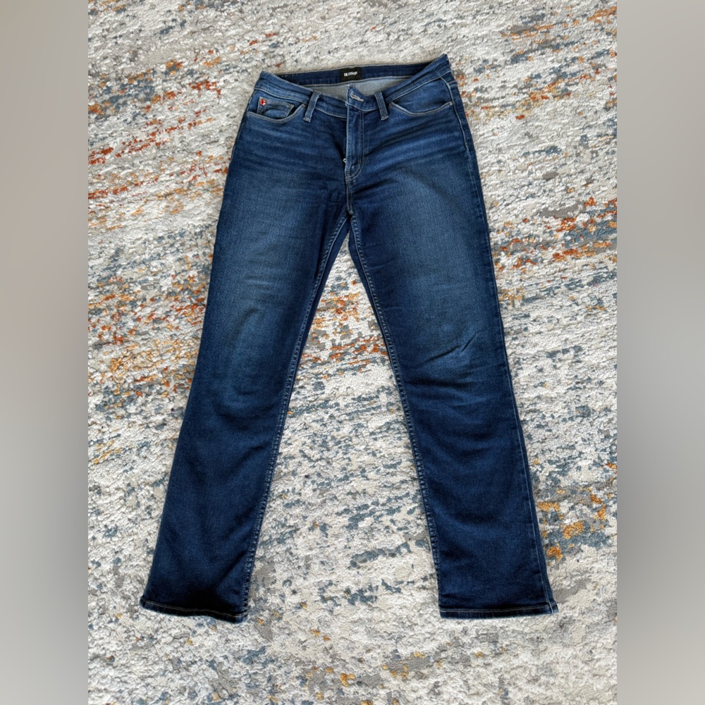 HUDSON Natalie Mid-Rise Straight Crop Jeans 27